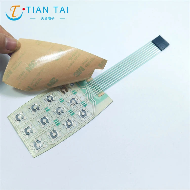 3 X 4 Matrix Membrane Keypad